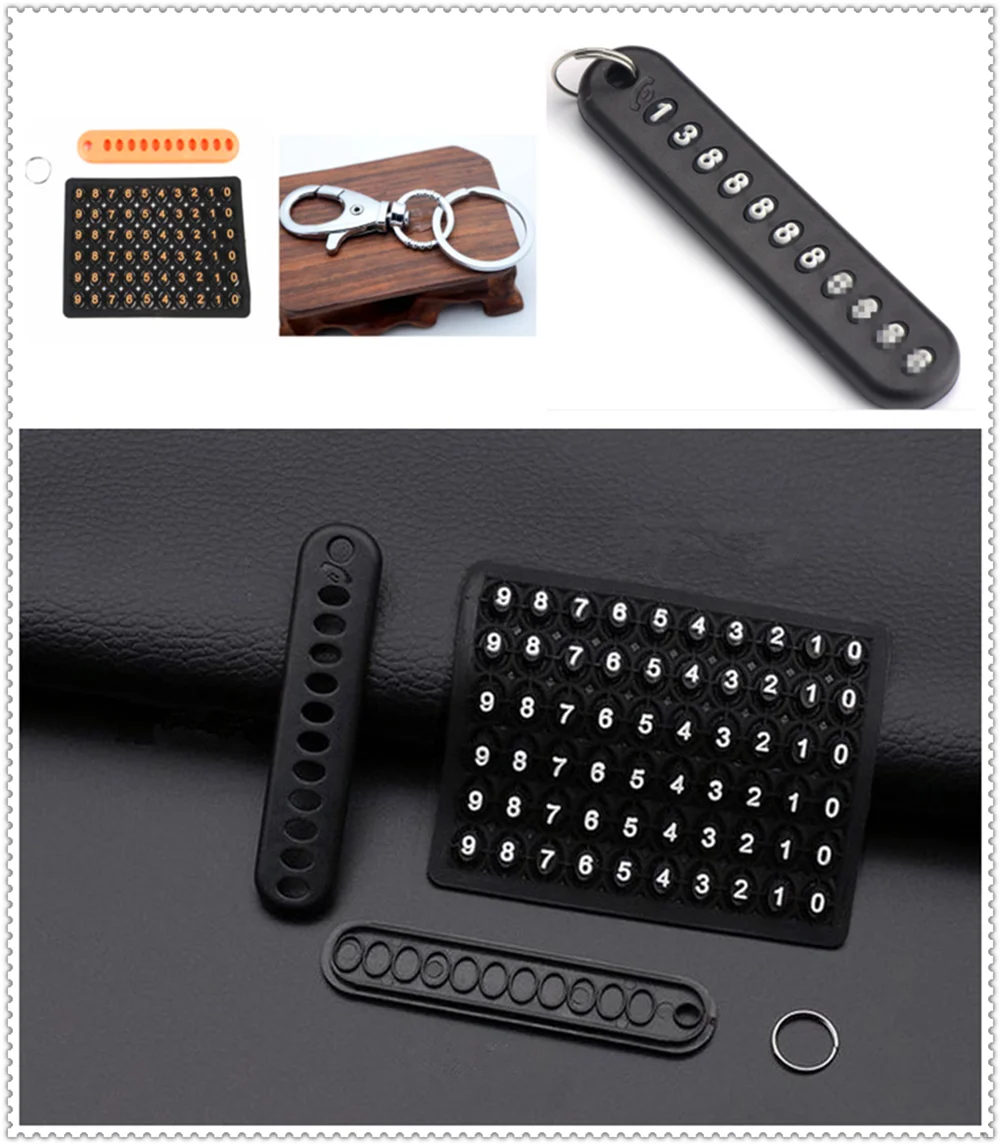 

Car shape number card keychain key chain automobile decoration for Kia Forte Ceed Stonic Stinger Rio Picanto Niro