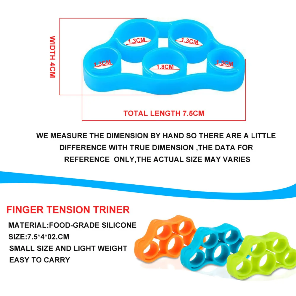 Finger Resistance band Rubber Band Training Stretch band Rubber String Chest Developer Fitness Crossfit Equipment