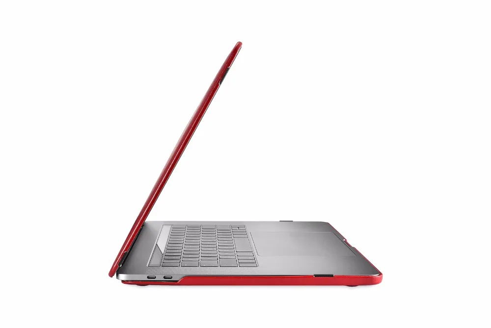Тонкий Премиум-класса из искусственной кожи ноутбук чехол для Macbook Pro 13 A1706 A1708 A1989 Pro 15 A1707 A1990 защитная оболочка