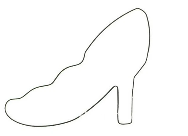 shoe cookie cutter 7087 j