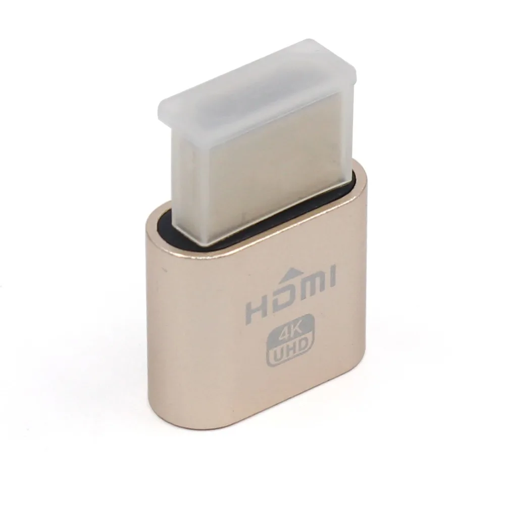 Адаптер Виртуального дисплея XT XINTE 2 шт. HDMI 1 4 DDC EDID муляж штепсельной вилки