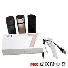 Bud VS7 Dry Herb Vaporizer Ceramic Chamber Starter Kit Glass Mouthpiece Temp Control Mod 18650 Battery Electronic Cigarette Vape Bud VS7 Dry Herb Vaporizer Ceramic Chamber Starter Kit Glass Mouthpiece Temp Control Mod 18650 Battery Electronic Cigarette Vape
