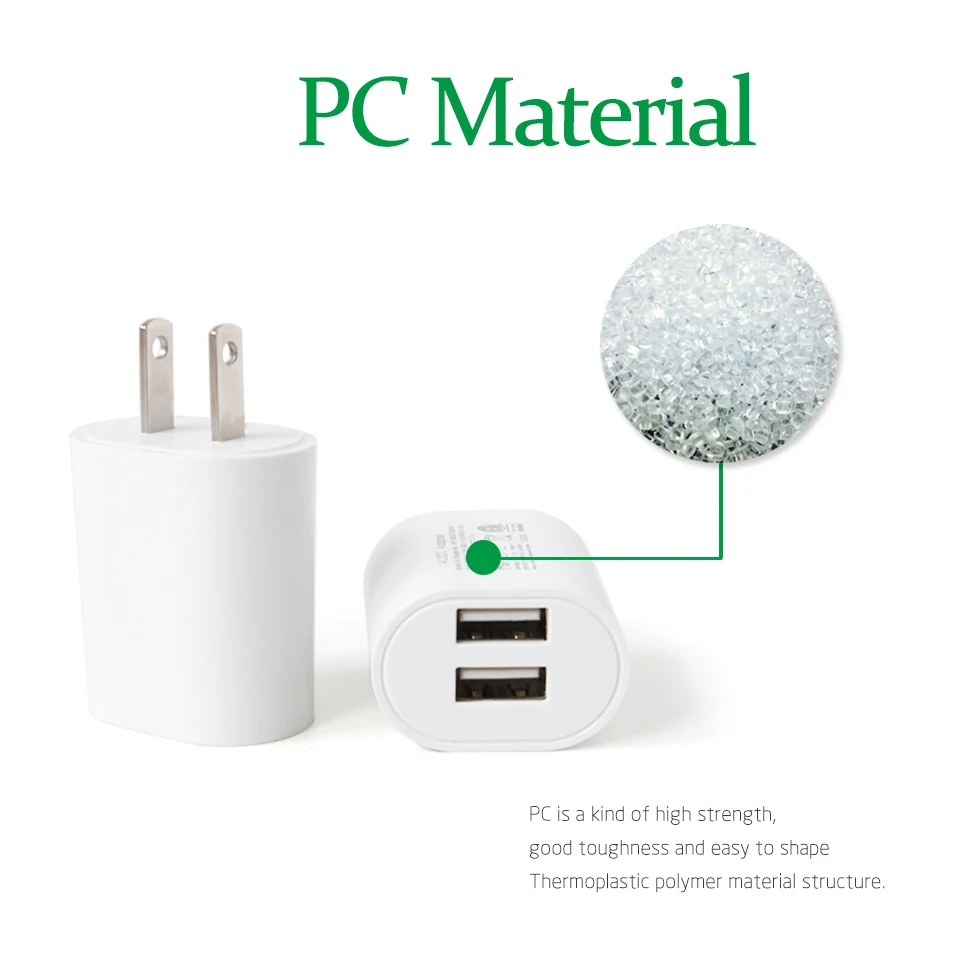 1PC US Mobile Phone Charger Adapter Dual USB Charger For Smart mobile phone Charging 5V2.1A ACDC Adaptor Travel in Japan (8)
