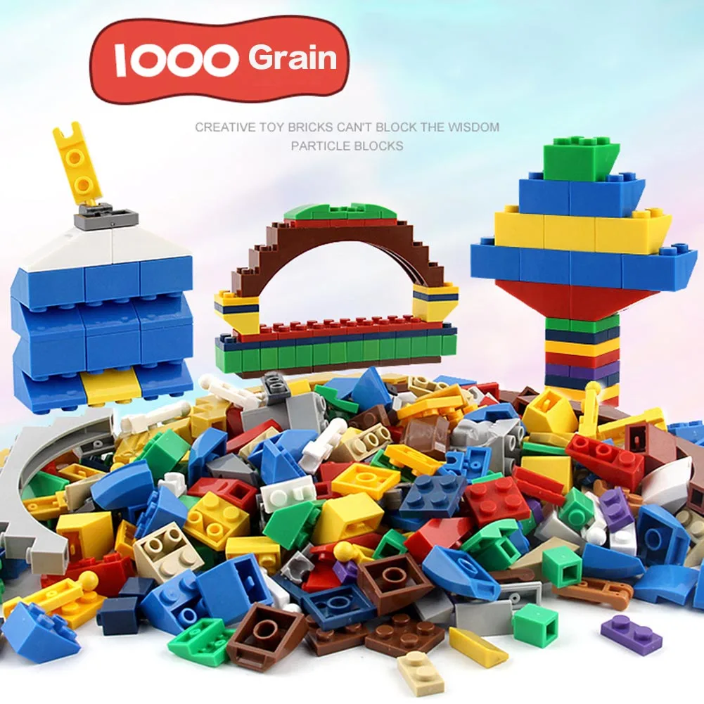 1000 Pcs/Set Children Toy Bulk Building Blocks Mixed Shape Stack Block Baby Kids Educational Toys Gifts BM88 baby-building-blocks : image 1000 Pcs/Set Children Toy Bulk Building Blocks Mixed Shape Stack Block Baby Kids Educational Toys Gifts BM88 baby-building-blocks