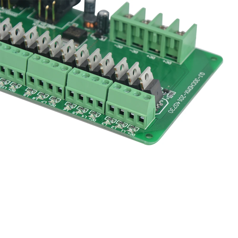 30 канальный DMX 512 rgb контроллер светодиодной ленты dmx декодер диммер драйвер DC9V