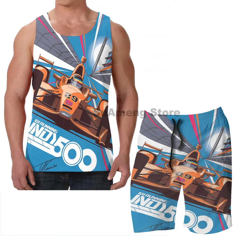 

Summer Casual funny print men Tank Tops Women Fernando Alonso (3) men Board beach shorts women sets fitness sleeveless vest