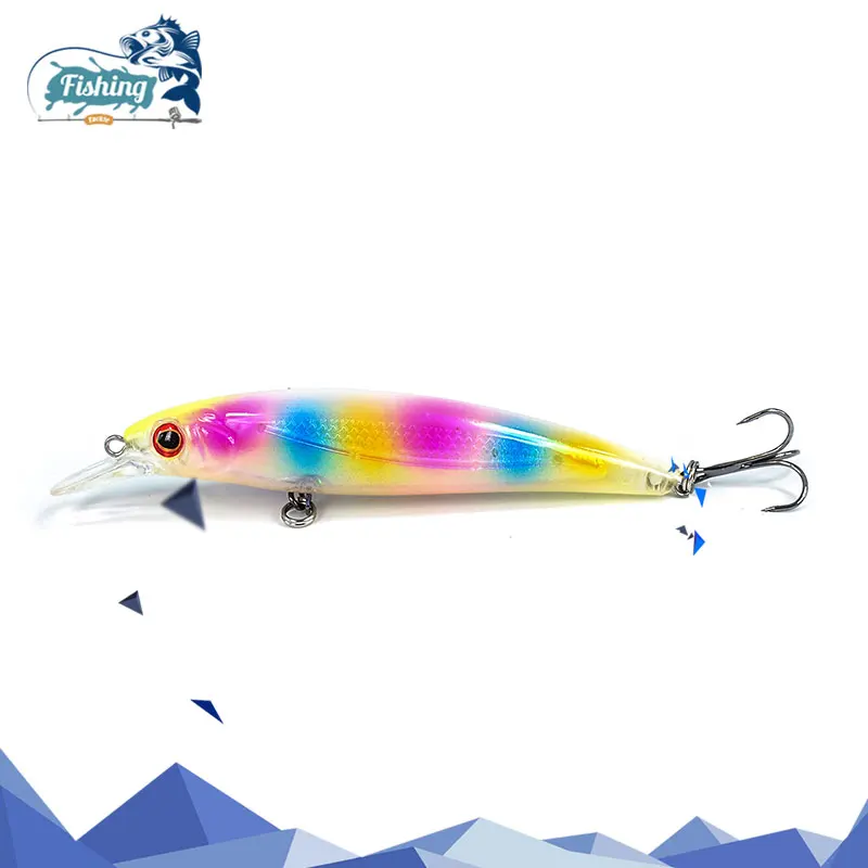 

1 PCS Fishing Lure Hard Bait Wobblers Minnow dive 0.8-1.2m Slow Floater Fishing lure Accessories high quality Wobblers lure