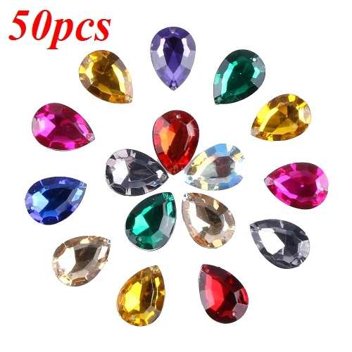 Sunbling-50pcs-lot-13-18mm-Drop-Shape-Crystal-Rhinestone-2-Holes-Sliver-Colorful-Acrylic-Jewelry-For.jpg_640x640 (11)