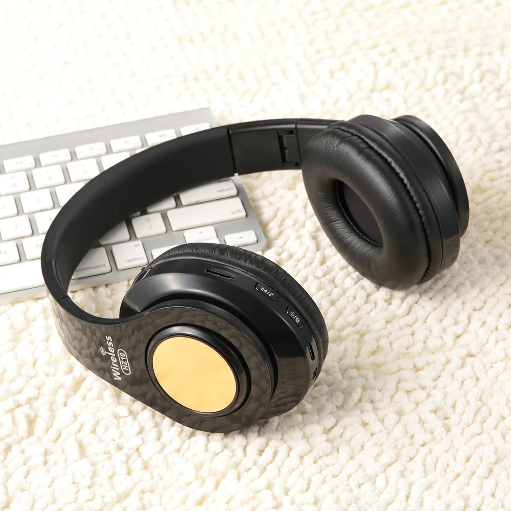 Новые беспроводные Накладные наушники Bluetooth складная гарнитура регулируемые с
