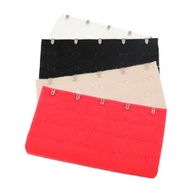 15 шт. удлинитель для бюстгальтера бюстгальтер на крючках расширители Женская Интимная одежда Бюстгальтер аксессуары Регулируемая пряжка для ремня ремень удлинитель 5 крючков