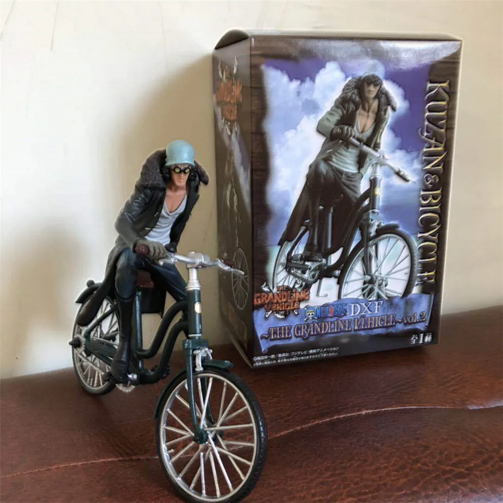 One Piece Action Figure Aokiji Kuzan Figure Bicycle Ver. PVC Model Toys For Children Man Gift Figma Doll Anime One Piece PM