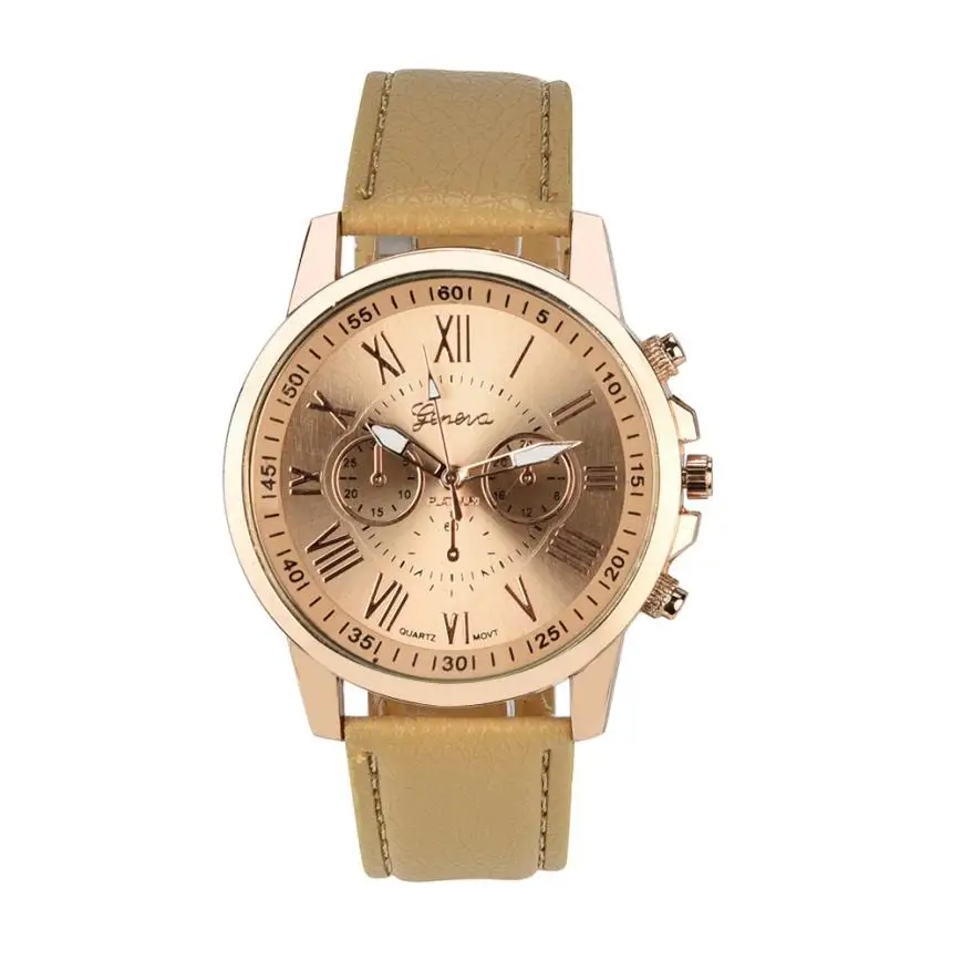 High Quality Ladies Watches Women Fashionable Women's Geneva Roman
