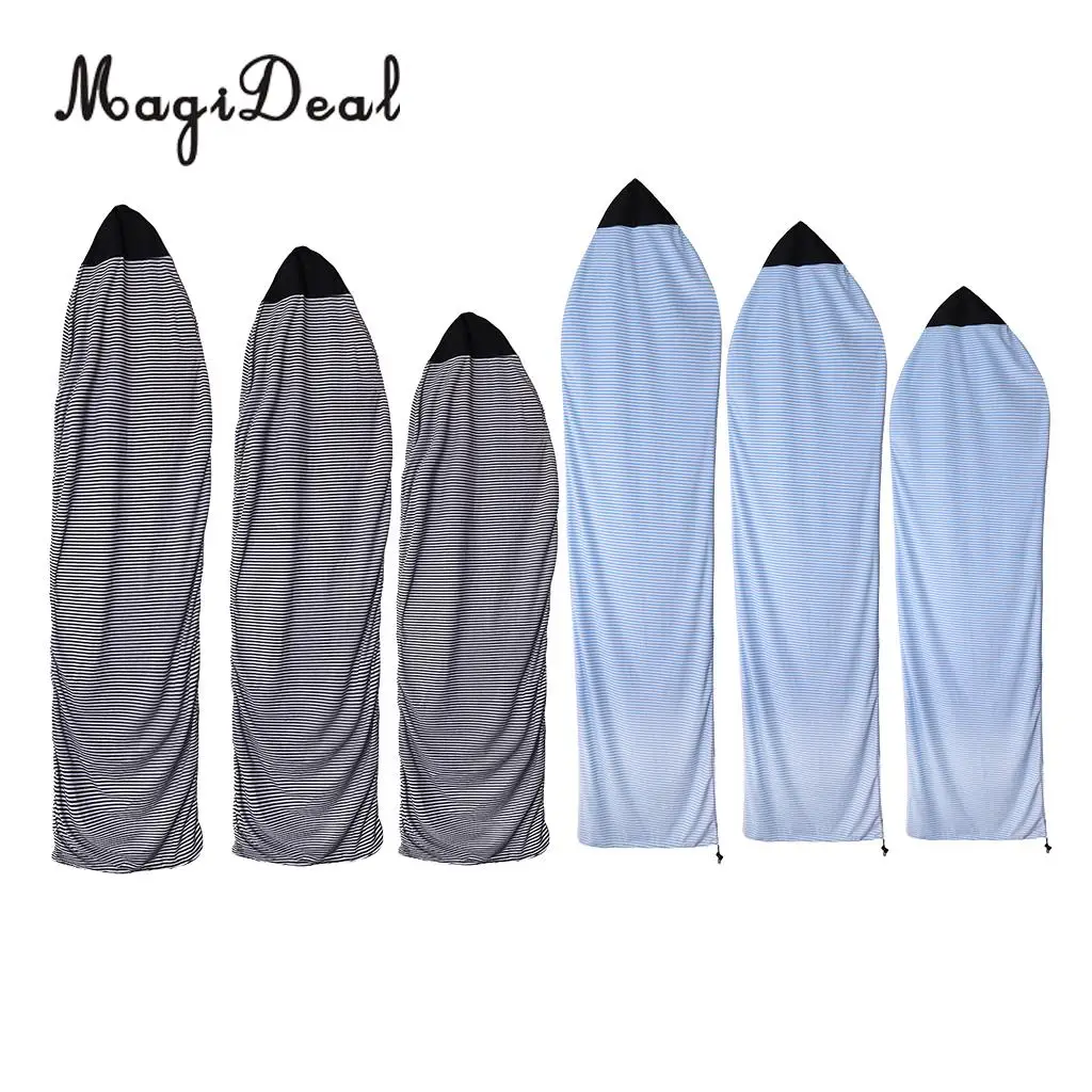 Surfboard Sock Cover 6ft /6.6ft /7ft Surf Board Protective Bag Storage Case Shortboard Funboard Water Sports Surfing Replacement