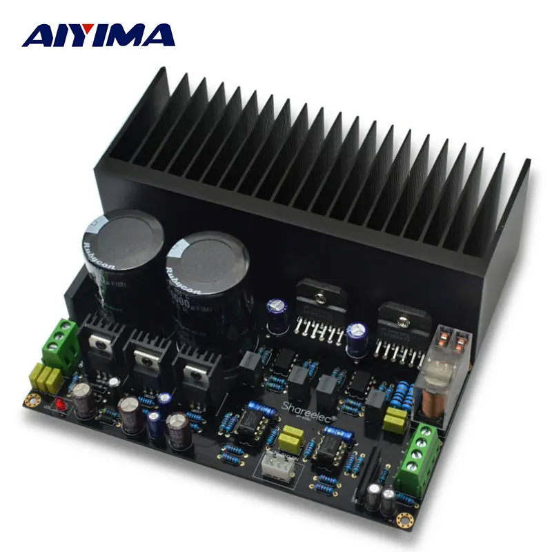 AIYIMA Amplificador усилители аудио LM3886 стерео усилитель высокой мощности доска OP07 DC 5534 независимый OP Amp PCB DIY наборы