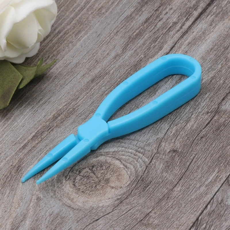 

Contact Lens Tweezers Care Soft Tip Plastic Tools Colorful Remover Inserter Case
