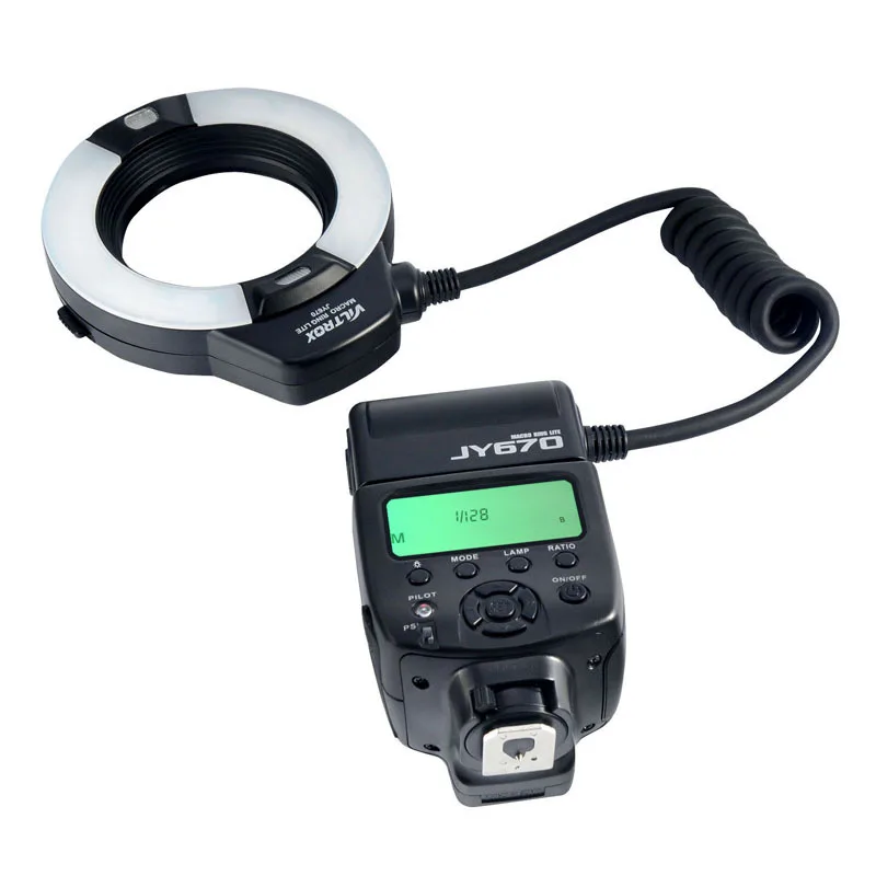 Viltrox JY 670 DSLR камера фото LED макро кольцо Lite Вспышка Speedlite светильник для Canon Nikon Pentax