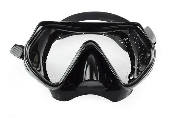 Мужская и женская противотуманная маска для дайвинга маска для подводного плавания маска для плавания, закаленная стеклянная линза Гибкая