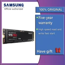 Samsung 970 PRO M.2(2280) 512 ГБ 1 ТБ nvme SSD pcie Внутренний твердотельный жесткий диск HDD жесткий диск дюймов ноутбука, настольного компьютера MLC тормозной диск