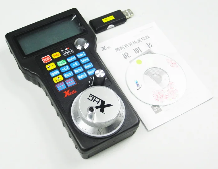 

CNC part MPG Mach3 wireless 4 axis handwheel for cnc router controller