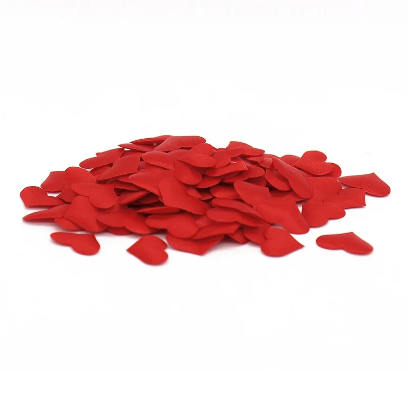 100 шт Сердце лепесток конфетти для ручной работы DIY свадебный день рождения стол вечерние день Святого Валентина украшения поставки - Цвет: red