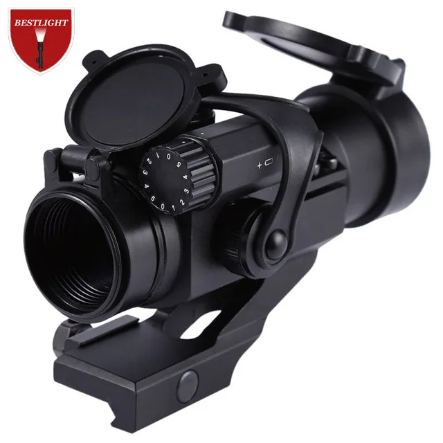 

32mm M2 Sighting Telescope Professional Hunting Telescope Laser Gun Sight with Reflex Red Green Dot Scope for Picatinny Rail