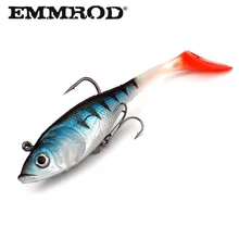 EMMROD T tail soft fish bait 8.8g Seawater fishing Bait Tilapia Bait Lure kit Fake Lure