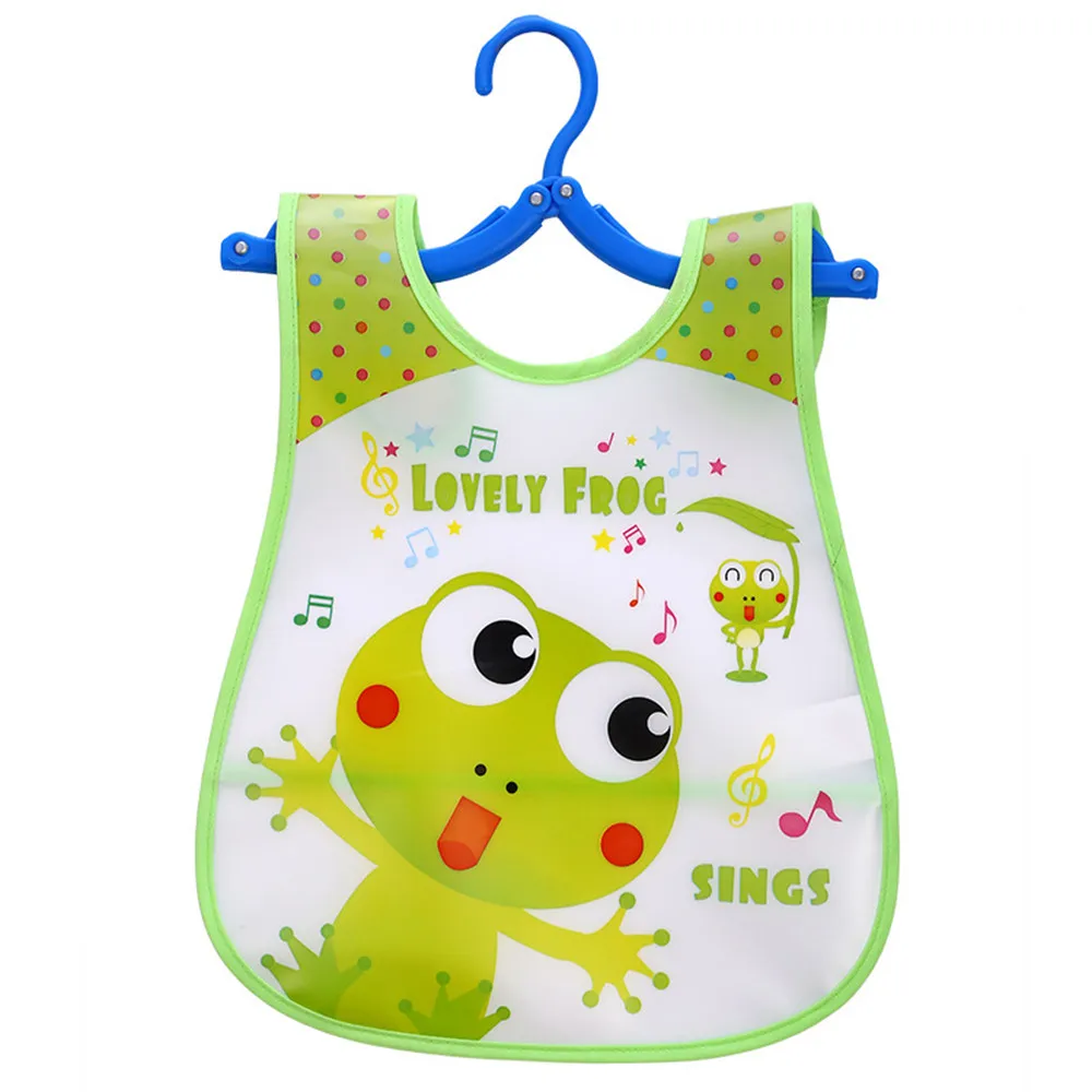 MUQGEW Mouth To Baby Cloth Baby Waterproof Cute Kid Infant Bibs Baby Soft Cartoon Bib Waterproof Saliva Dripping Bibs