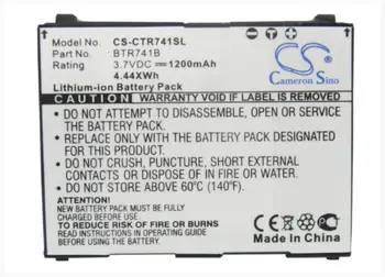 

Cameron Sino 1200mAh battery for CASIO GzOne Brigade C741 C731 ROCK BTR741B for VERIZON GzOne C731 ROCK BTR731B