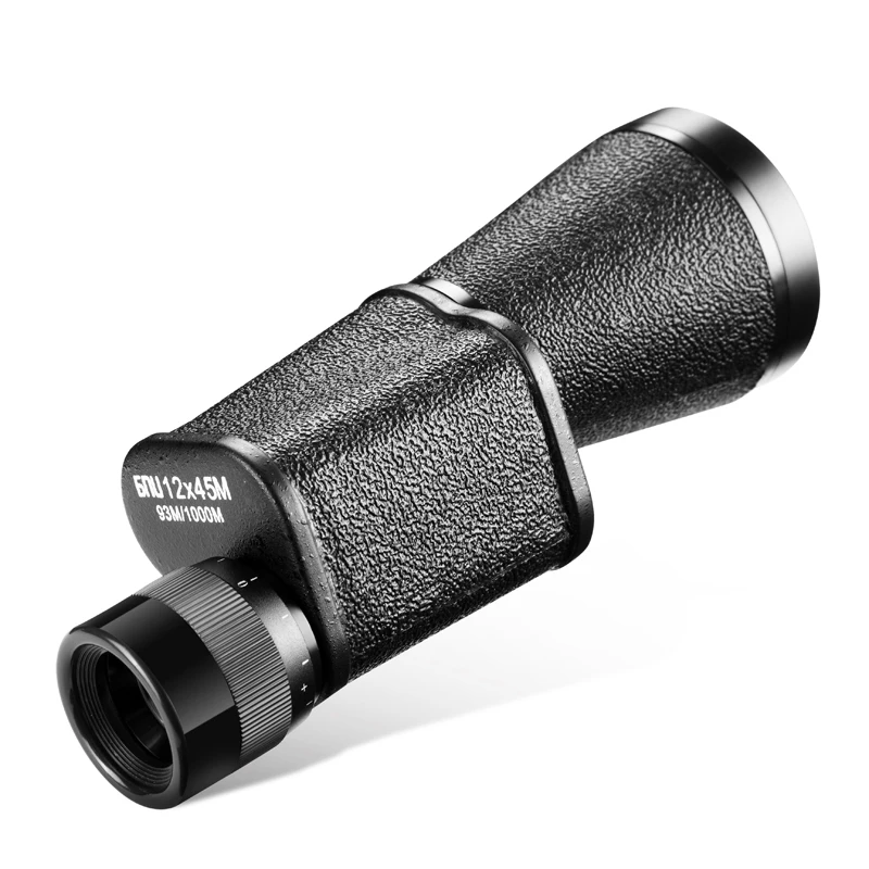 الروسية قوية 12X45 أحادي ناظور أحادي العين للرؤية الليلية مناظير تلسكوب عالية الجودة العسكرية البسيطة مقبض الصيد نطاق