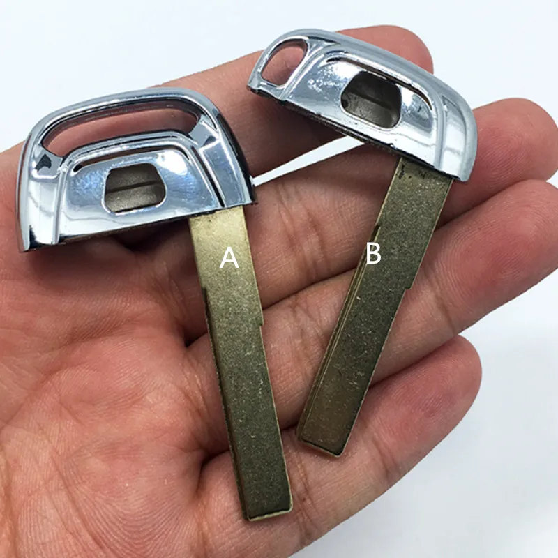 

DAKATU Replacement Uncut key blade For AUDI A6L.A4L.Q5.S5.RS5.A7.A8L Emergency Smart Spare remote key blade