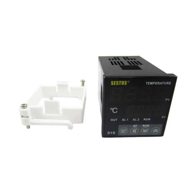 

Dual Digital Pid Temperature Controller 2 Omron Relay Output Black D1S-VR-220 for bga rework station