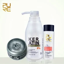 PURC 8%, формалин кератин, бразильский кератин, лечение и популярный хороший краситель, тренд, серый цвет, один раз, мытье волос, цвет
