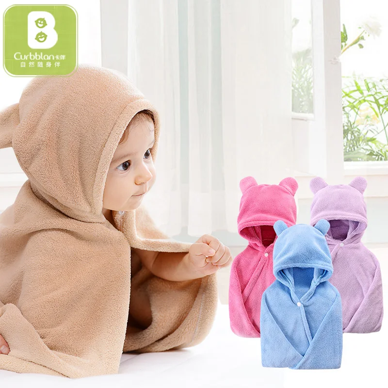 Cotton Baby Care Hooded Bath Towel Toddler Blankets Baby Kids Poncho Towels Stuff 65*110cm Baby Hooded Bath Towel Washcloth