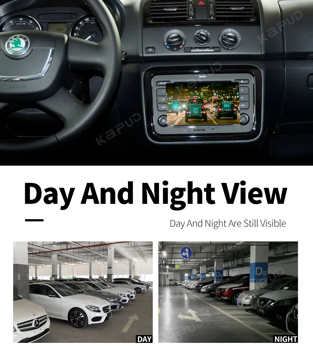 Best Kapud 2Din Car Radio Audio DVD Multimedia Player For Golf 5/Passat B6/Touran/Polo/Tiguan/Seat/Skoda Quad Core android 9.0 GPS 12