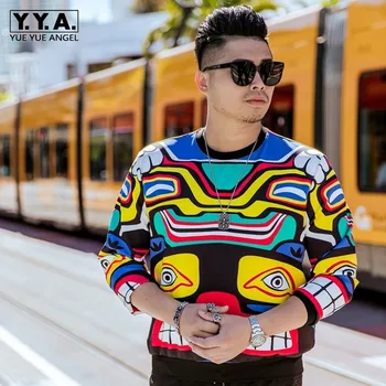 

Free Shipping Mens New Casual T-shirts Fashion Hip Hop Baggy Loose Cartoon Pullover Tops Brand Large Size Male 5XL T-shirts