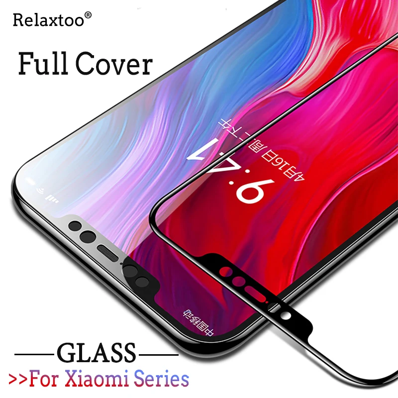 

tempered glass on the for xiaomi xiomi mi 9 8 a1 a2 5x 6x 6 pocophone f1 screen protector xiomi xiami mi9 mi8 lite se film glas