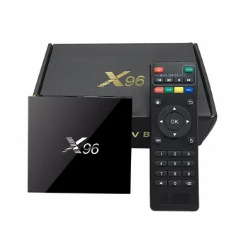 

[Genuine] X96 Amlogic S905X Quad Core Android 6.0 Box Support WiFi 2.4GHz HEVC UHD 4K with RAM 1GB/2GB ROM 8GB/16GB