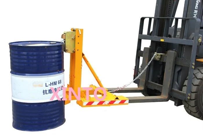 

360KG--720KG oil drum clamp drum grab forklift drum tool forklift accessory