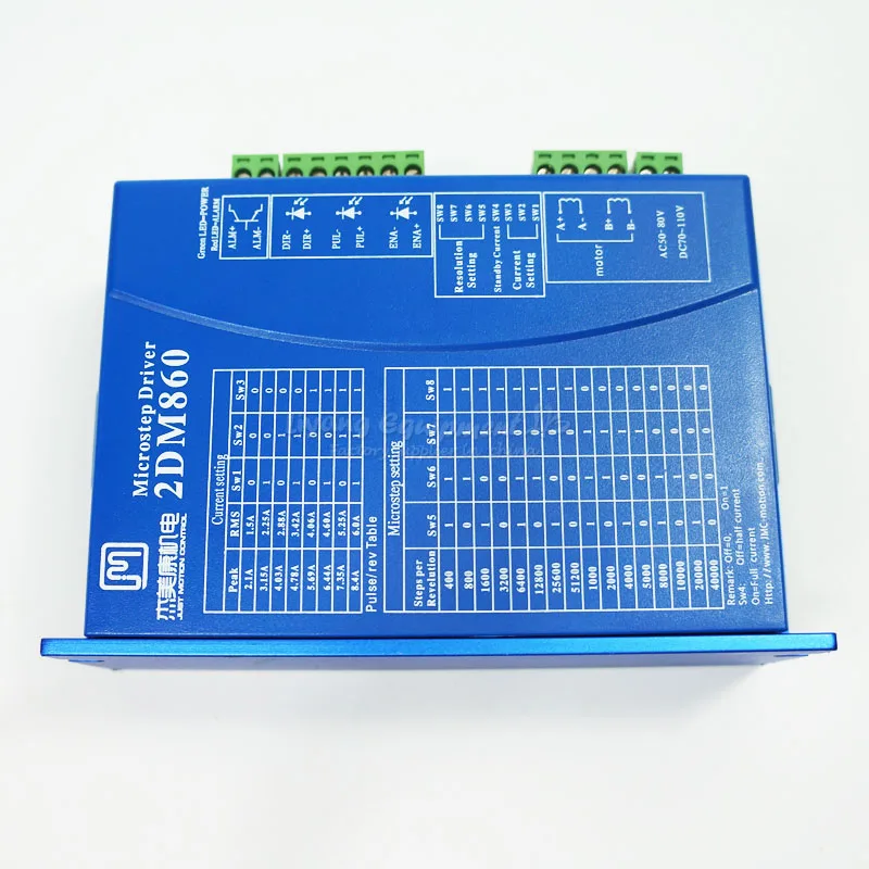 

CNC Digital Stepper Driver 2DM860 for 86 Stepper Motor Voltage AC 30-80V