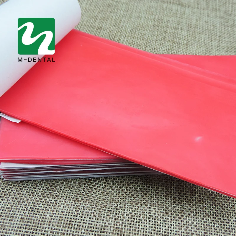 cera dental vermelha da placa base material