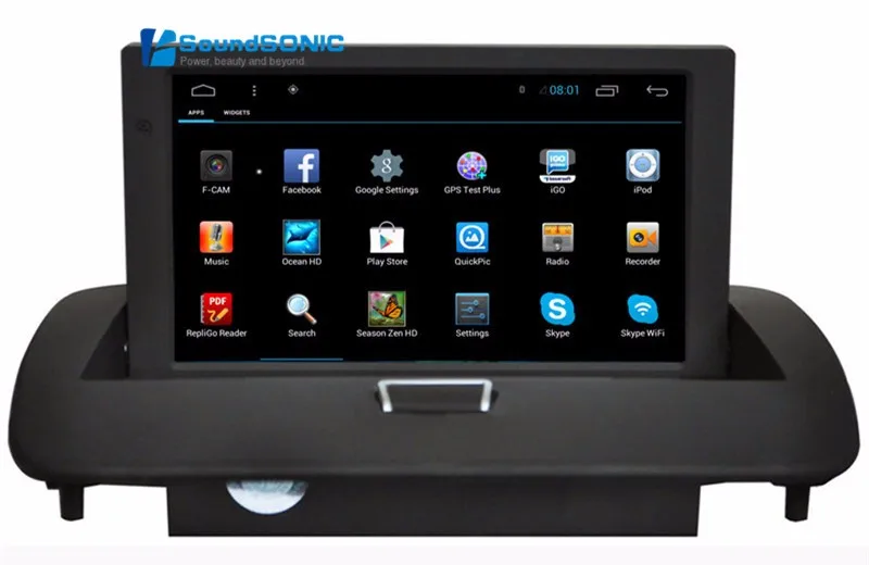 8 дюймов полный сенсорный экран Android 4,4 автомобильный DVD gps специально для Volvo S40 C40 C70 V50 S60 2008-2012 с Wifi 1024*600 HD экран
