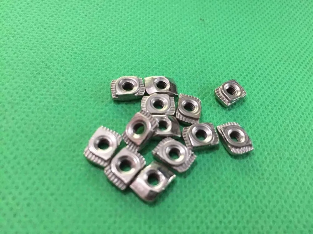 Бесплатная доставка 10pcs1515 T Тип Алюминиевая гайка 3D m3 M4 M5 принтер|Винты| |