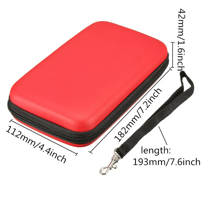 1 шт. EVA жесткий футляр для переноски Чехол для нового 3DS XL LL облегающий рукав сумка