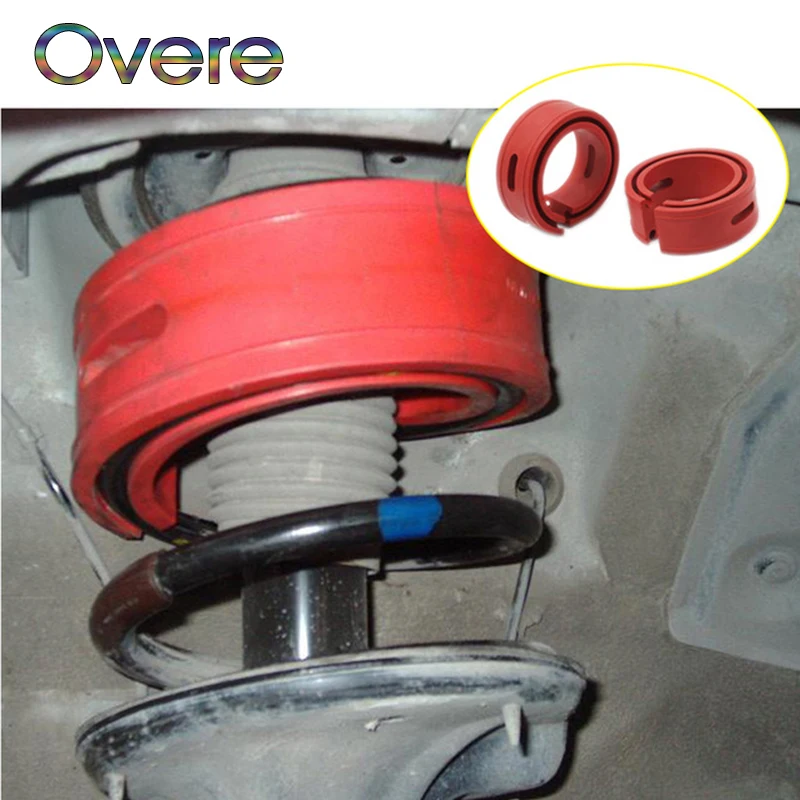 

Overe 1Set Car Rubber Spring Bumper Shock Absorber Buffer For Hyundai Solaris I30 creta IX25 Suzuki Swift SX4 Lada Vesta Granta