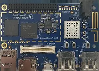 

For DragonBoard 410c:Quad-core ARM Cortex A53 SNAPDRAGON