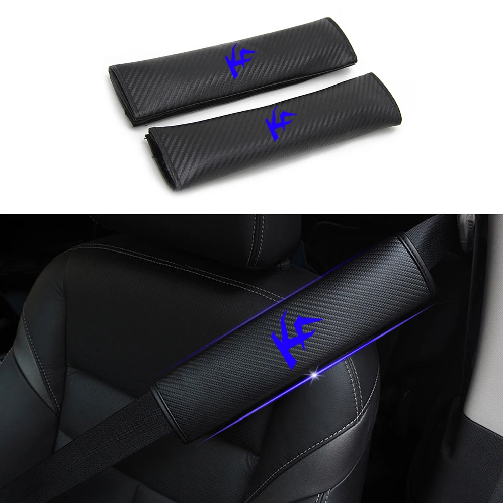 Для Ford KA светоотражающий, безопасный ремень безопасности покрывало для автомобильного сиденья ремень плеча стильные автомобильные подушечки автозапчасти 2 шт