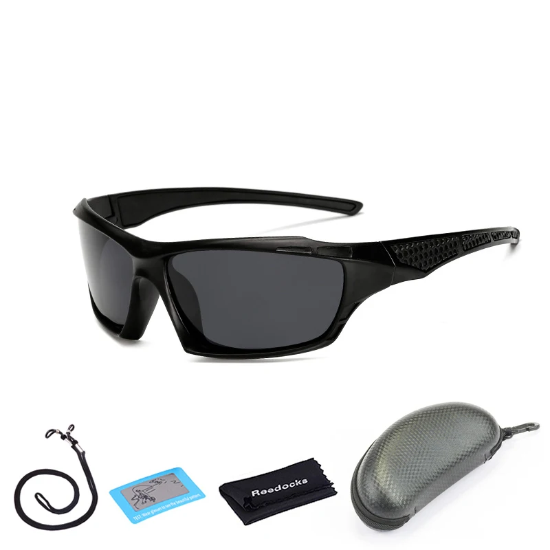 Polarized Fishing Sunglasses Men Women Sport Eyewear UV400 Protection Outdoor Cycling Hiking Driving with Case
