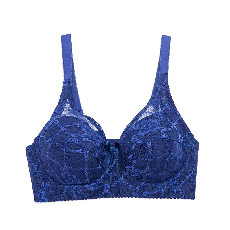 

new fashion sexy women's underwear thin lace trim bra with small breasts and tight push up bra Bralette lady