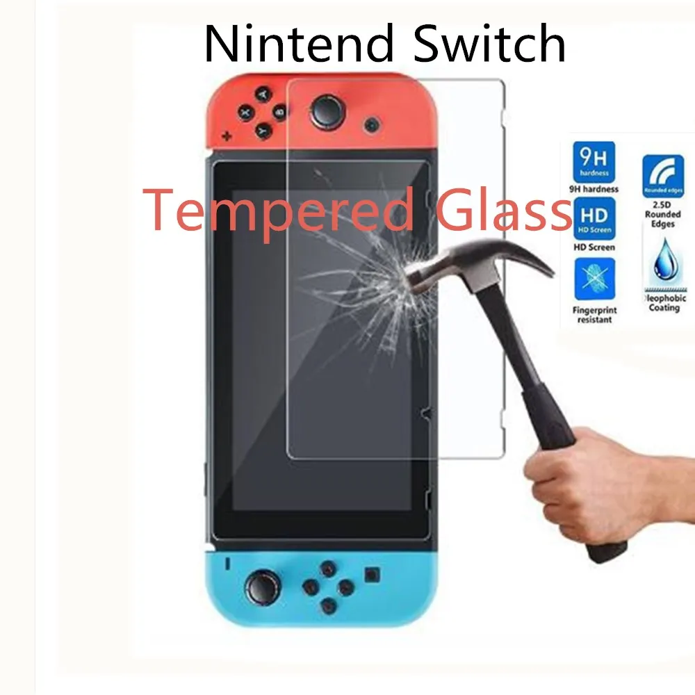 Buy 2.5D 9H Premium Tempered Glass For Nintend Switch