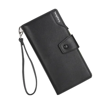 

Lady Candy Colors Leather Long Wallet Lady Handle Case Card Purse Zipper Buckle Packet AB@W3 Women bag